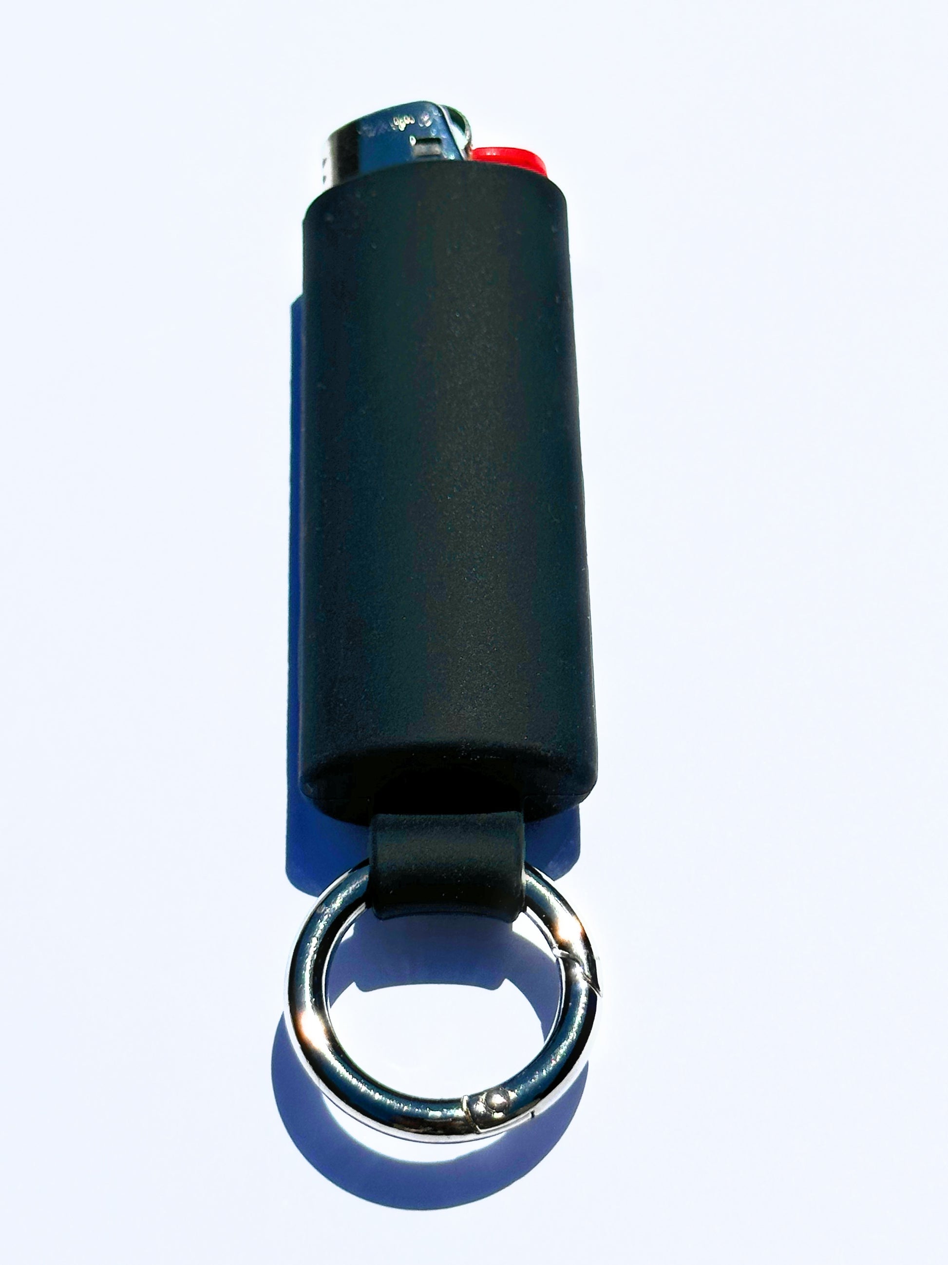 logo lighter case keychain
